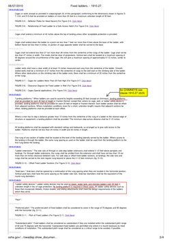 OSHA Fixed Ladder Design Standards | PDF | Ladder | Occupational Safety ...