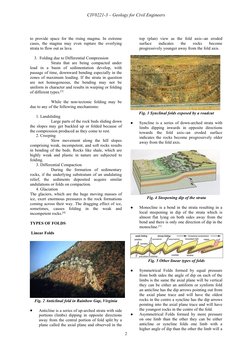 CIV0221-3 – Geology for Civil Engineers
2
to provide space for the rising magma. In extreme
cases, the magma may even rupture