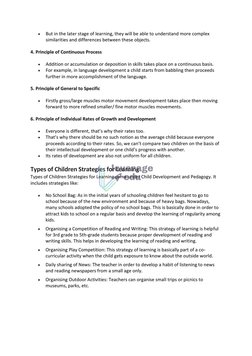 Child Development Pedagogy Notes For CTET Exam | PDF | Teaching Method ...