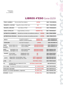 IES Martina Bescós 
Cuarte de Huerva 
C/Loarre s/n 
www.iesmartinabescos.es  (http://www.iesmartinabescos.es/)
 
 
LIBROS 4