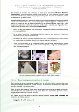 INTRODUCCIÓN A LOS ENSAYOS DE CALIDAD EN LA INDUSTRIA PAPELERA 
Unidad 1. Ensayos de laboratorio. Metodología de trabajo en u