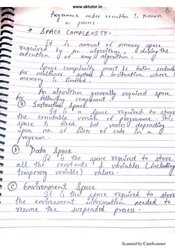 Data Structures Handwritten Notes PDF | PDF