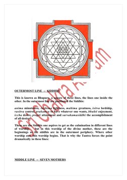 Nine Chakras of Sri Chakra Explained | PDF | Hindu Tantra | Hindu ...