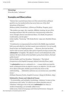 Understanding Substantives in Grammar | PDF | Noun | English Grammar