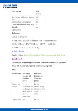 Chapter 4 Solutions: National Income | PDF | Value Added | Measures Of ...
