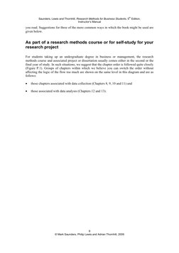 Research Methods For Business Students (Saunders) | PDF | Analysis ...