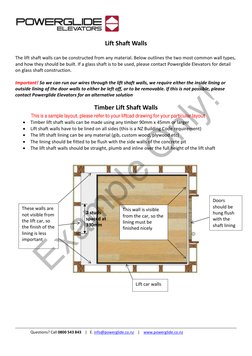 Lift Structural Opening Lift Shaft Construction Guidelines | PDF | Elevator | Door