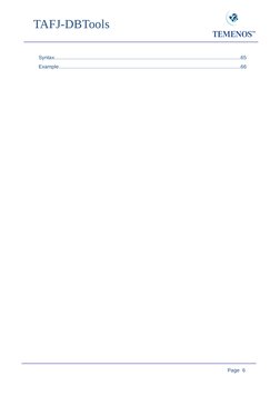 Tafj DB Tools User Guide | PDF | Command Line Interface | Boolean Data Type