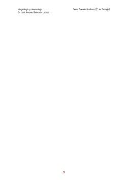 Angelología y demonología 
 
David Guirado Gutiérrez (2º de Teología) 
D. José Antonio Belinchón Lacasa 
3 
 
 
