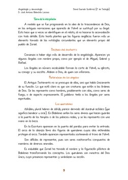 Angelología y demonología 
 
David Guirado Gutiérrez (2º de Teología) 
D. José Antonio Belinchón Lacasa 
9 
Teoría de la inte