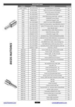 1 
www.foxeletro.com  (http://www.foxeletro.com/)
contato@foxeletro.com  (mailto:contato@foxeletro.com)
 
BICOS INJETORES