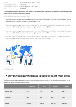 Receitas............................................$1.400.000,00 ($70,00 x 20.000 unidades)
(-) custos e despesas fixas....