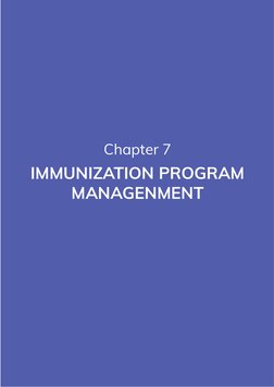 NIP Immunization Program Management Guide | PDF | Vaccines | Vaccination