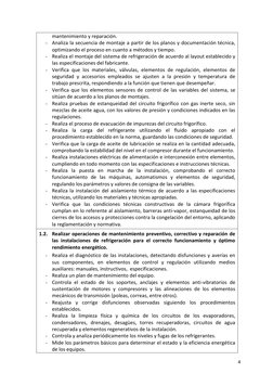 4 
 
mantenimiento y reparación. 
- Analiza la secuencia de montaje a partir de los planos y documentación técnica, 
optimiza