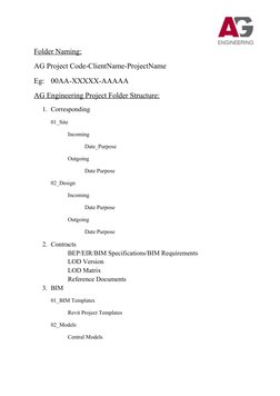 Engineering Project Folder Structure Guide | PDF | Computers