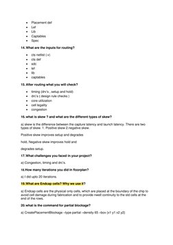 The Complete Physical Design Interview Guide.pdf Physical Design Interview Q&A Guide | PDF | Computing | Electricity
