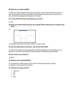 The Complete Physical Design Interview Guide.pdf Physical Design Interview Q&A Guide | PDF | Computing | Electricity