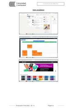 Evaluación Final 2022 – 20 - A                                      Página 6 
 
 
 
 
Comunicación Efectiva  
PER