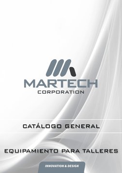 EQUIPAMIENTO PARA TALLERES
CATÁLOGO GENERAL
INNOVATION & DESIGN
