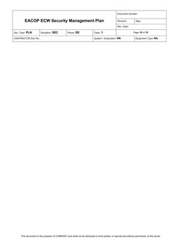 Security Management Plan Template | PDF | Security Guard | Identity ...