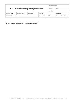 Security Management Plan Template | PDF | Security Guard | Identity ...