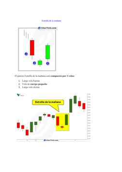 Estrella de la mañana
El patrón Estrella de la mañana está compuesto por 3 ve