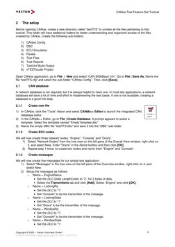 Vector Canoe Training.pdf SN-HND-1-047 CANoe Test Feature Set Tutorial | PDF | Computer File ...