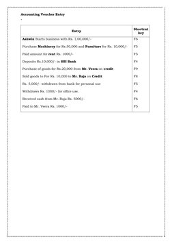 Tally Voucher Types and Entries Guide | PDF | Voucher | Payments