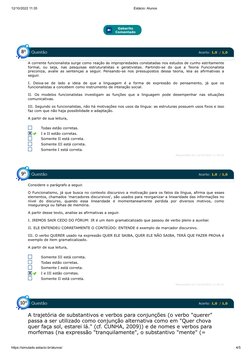 12/10/2022 11:35
Estácio: Alunos
https://simulado.estacio.br/alunos/
4/5


Gabarito
Comentado

Acerto: 1,0  / 1,0
A corrente