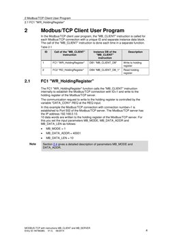 S7-1500 Modbus TCP Instructions Guide | PDF | Transmission Control ...
