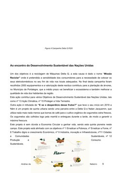 Figura 4 Campanha Delta Q EQO
Ao encontro do Desenvolvimento Sustentável da