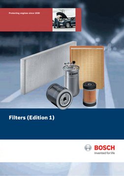 Filters (Edition1) 2014 | PDF | Filtration | Diesel Engine