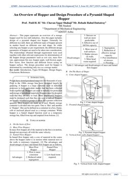 Pyramidal Hopper Pyramid Hopper Design Overview | PDF | Stress (Mechanics) | Metals