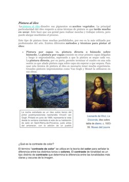 Técnicas y Teoría de la Pintura | PDF | Pinturas | Pintura al óleo