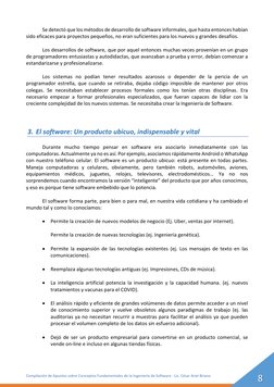 Compilación de Apuntes sobre Conceptos Fundamentales de la Ingeniería de Software - Lic. César Ariel Briano
8
Se detectó