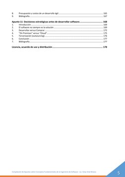 Compilación de Apuntes sobre Conceptos Fundamentales de la Ingeniería de Software - Lic. César Ariel Briano
5
8.
Presupu