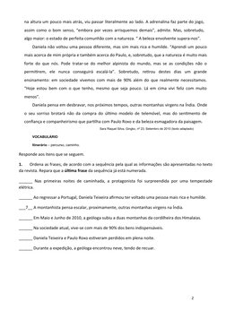 na altura um pouco mais atrás, viu passar literalmente ao lado. A adrenalina faz parte do jogo,
assim como o bom senso, “embo