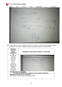 agosto
 
del
 
mismo
 
año?
 
Interprete
 
el
 
resultado.
E) Si de mayo al mes de agosto del 2020 el número de acciones de p