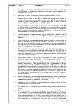 HVAC Ductwork Installation Method | PDF | Duct (Flow) | Equipment