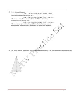 The answer is every fourth number, and 3 is the fourth Fibonacci number.
Could these be just a coincidence? Examine if this p