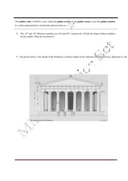 9. The picture below is the façade of the Parthenon, a former temple on the Athenian Acropolis, Greece, dedicated to the 
Pra