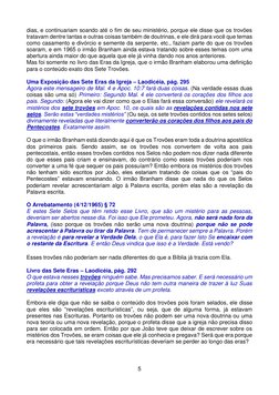 5 
 
dias, e continuariam soando até o fim de seu ministério, porque ele disse que os trovões 
tratavam dentre tantas e outra