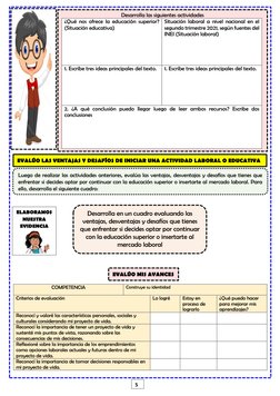 COMPETENCIA 
Construye su identidad 
Criterios de evaluaci