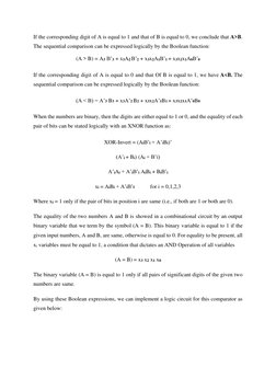 1, 2, and 4 Bit Comparator Analysis | PDF | Logic Gate | Bit