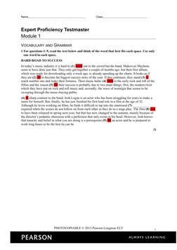 Name                                                          
 
                   
 
 
Class