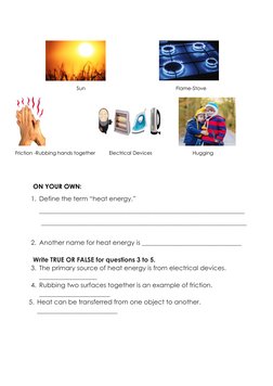Grade 4 Energy Science Worksheets | PDF | Heat | Insulator (Electricity)