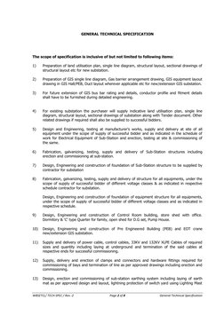 WBSETCL General Technical Specifications | PDF | Electrical Substation ...