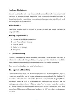 SRS for Online Banking Management System | PDF | Software Testing ...