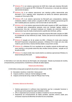  Windows 95; é um sistema operacional de 16/32 bits criado pela empresa Microsoft, 
lançado em 24 de agosto de 1995. O Windo