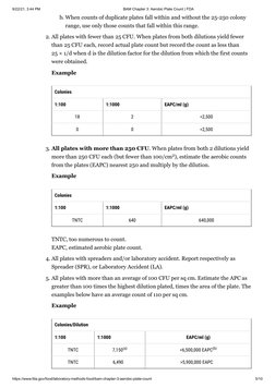 FDA BAM Chapter 3: Aerobic Plate Count | PDF | Colony Forming Unit ...